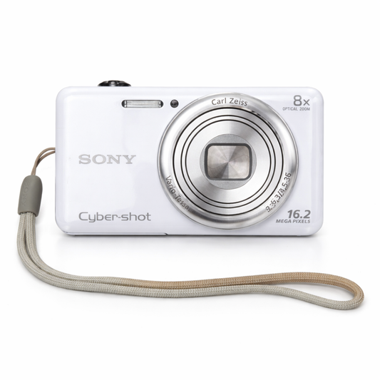 Sony Cyber-shot DSC-WX80 – Cámara Digital Compacta (Blanca)