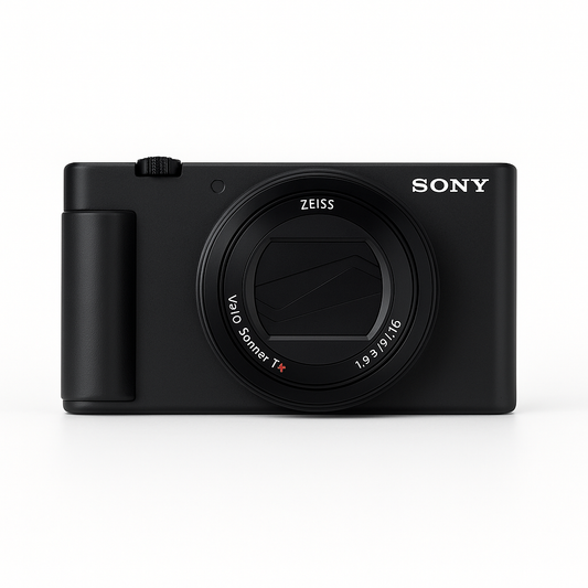 Cámara Sony ZV‑1 M2– Compacta 1″ | 20 MP | 4K/30fps | Zoom 18–50 mm f/1.8–4.0 | Micrófono 3-cápsulas | Pantalla selfie articulada
